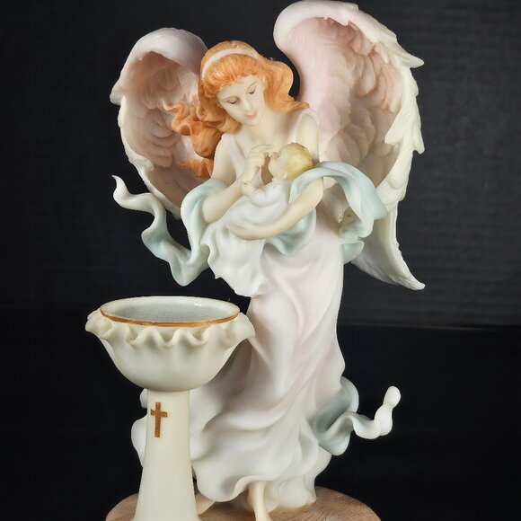 Seraphim Angel Classic by Roman Inc. Christening Angel. In Box. Number 84466